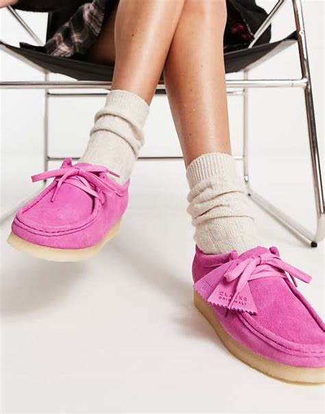 Scarpe Clarks rosa 